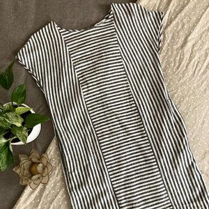 Madewell | Stripe-Play Buttoned Dress